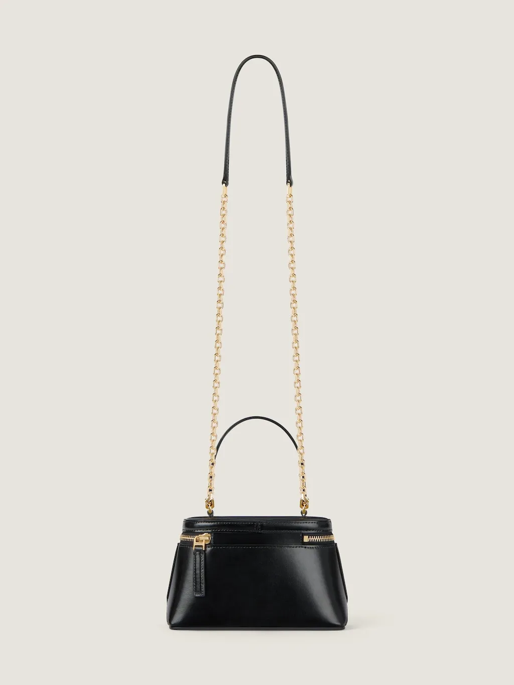 Antigona Vanity Bag In Box Leather With Chain