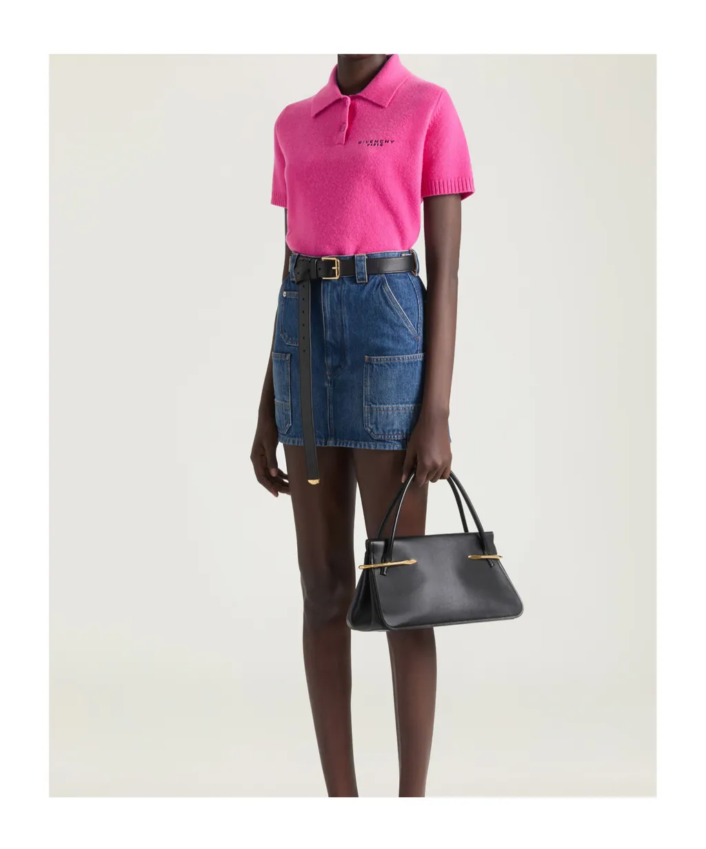 Givenchy Short-Sleeved Knitted Polo Shirt