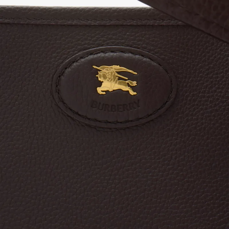 Burberry Ekd Patch Checked Reversible Tote Bag