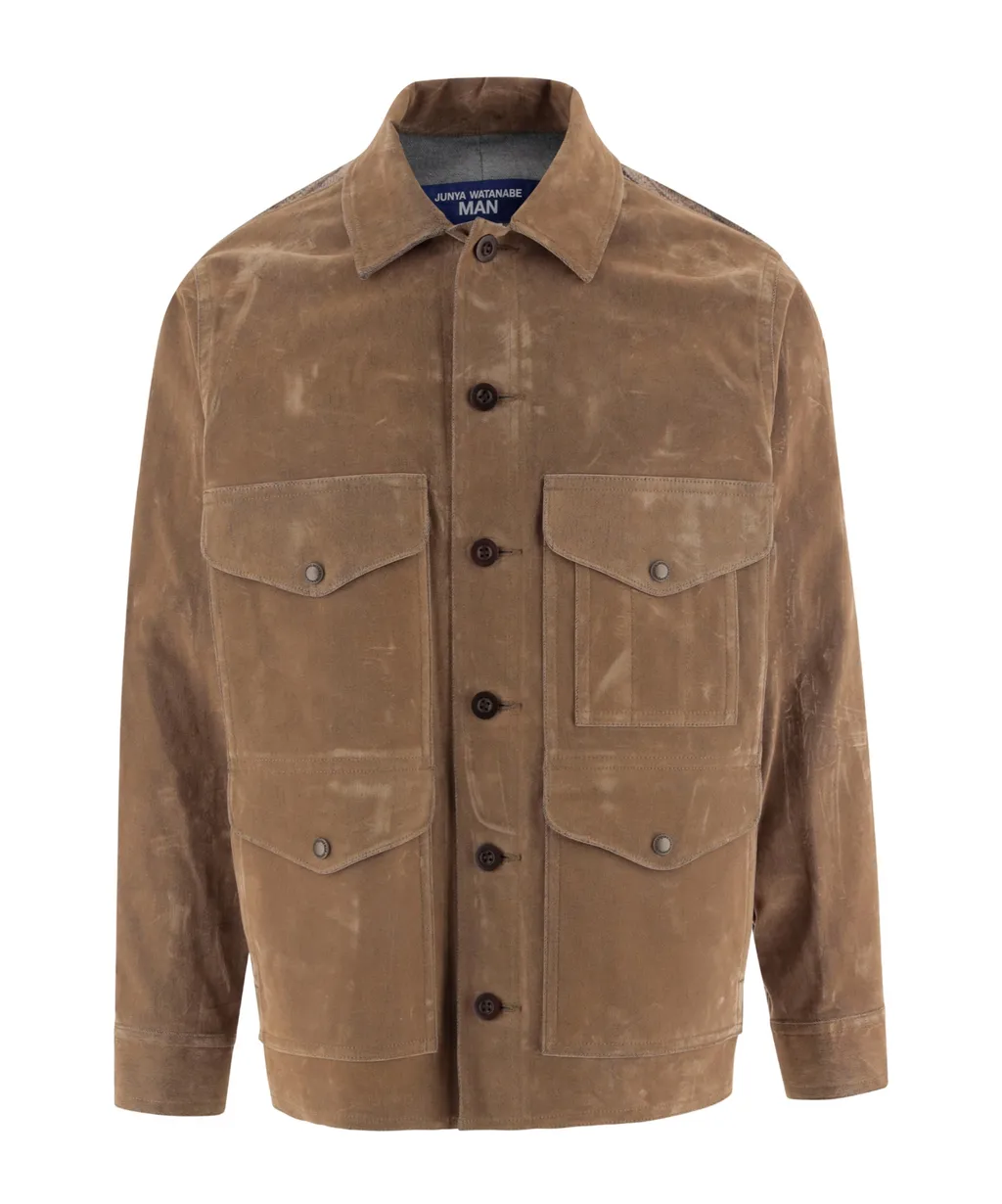 Junya Watanabe Man Buttoned Panelled Jacket