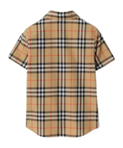 Burberry Kids Check Shirt