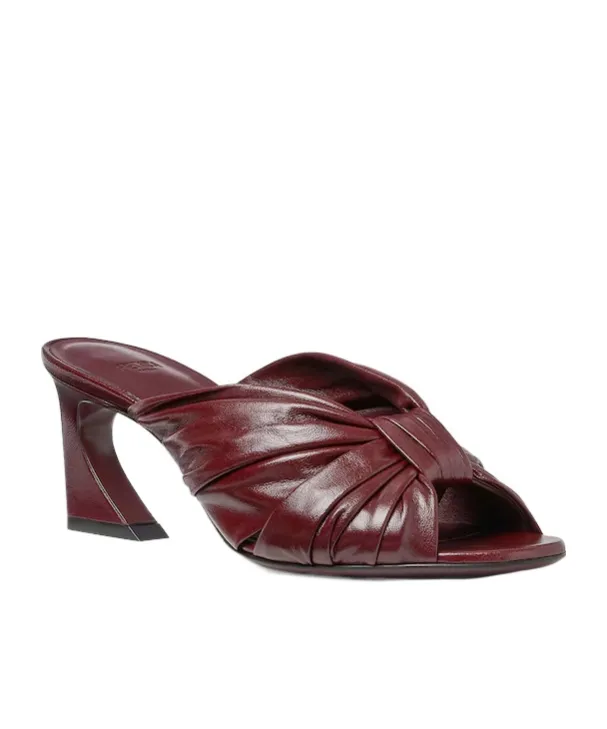 Fendi Arco Bow Embellished Sandals