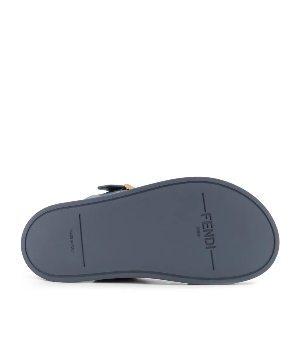 Fendi Feel Ff Embossed Sandals