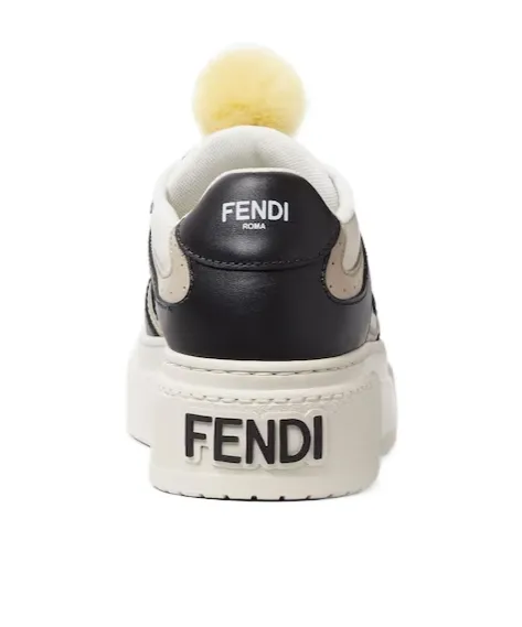 Fendi Match Low-Top Platform Sneakers