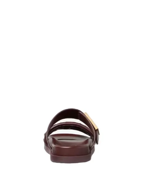 Fendi Feel Ff Embossed Sandals