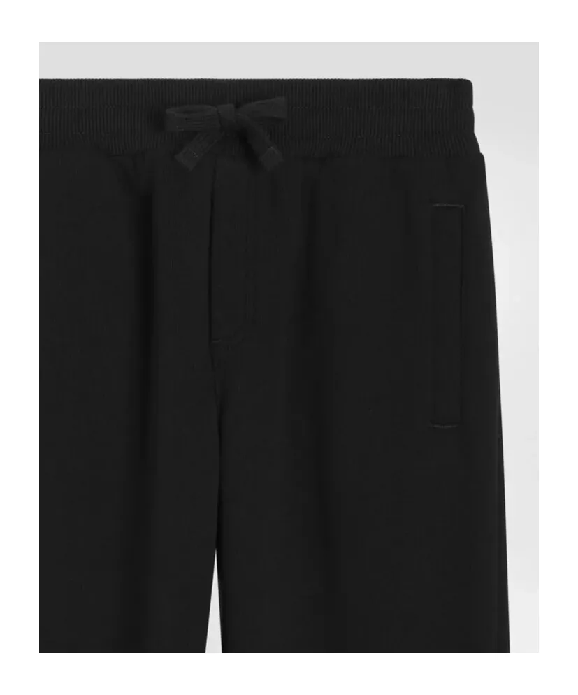 Dolce & Gabbana Kids Logo Patch Sweatpants