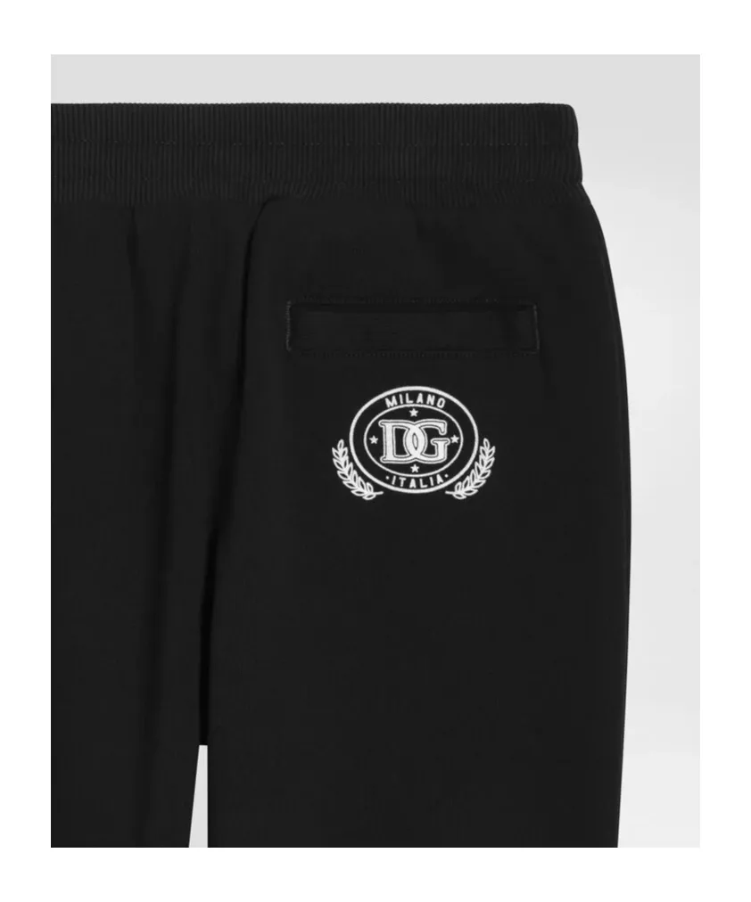 Dolce & Gabbana Kids Logo Patch Sweatpants