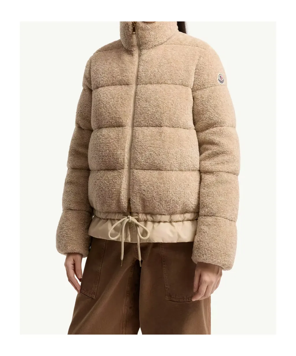 Moncler Cedre Teddy Short Down Jacket