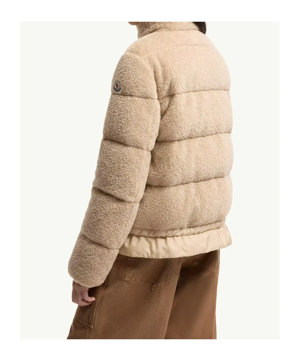 Moncler Cedre Teddy Short Down Jacket