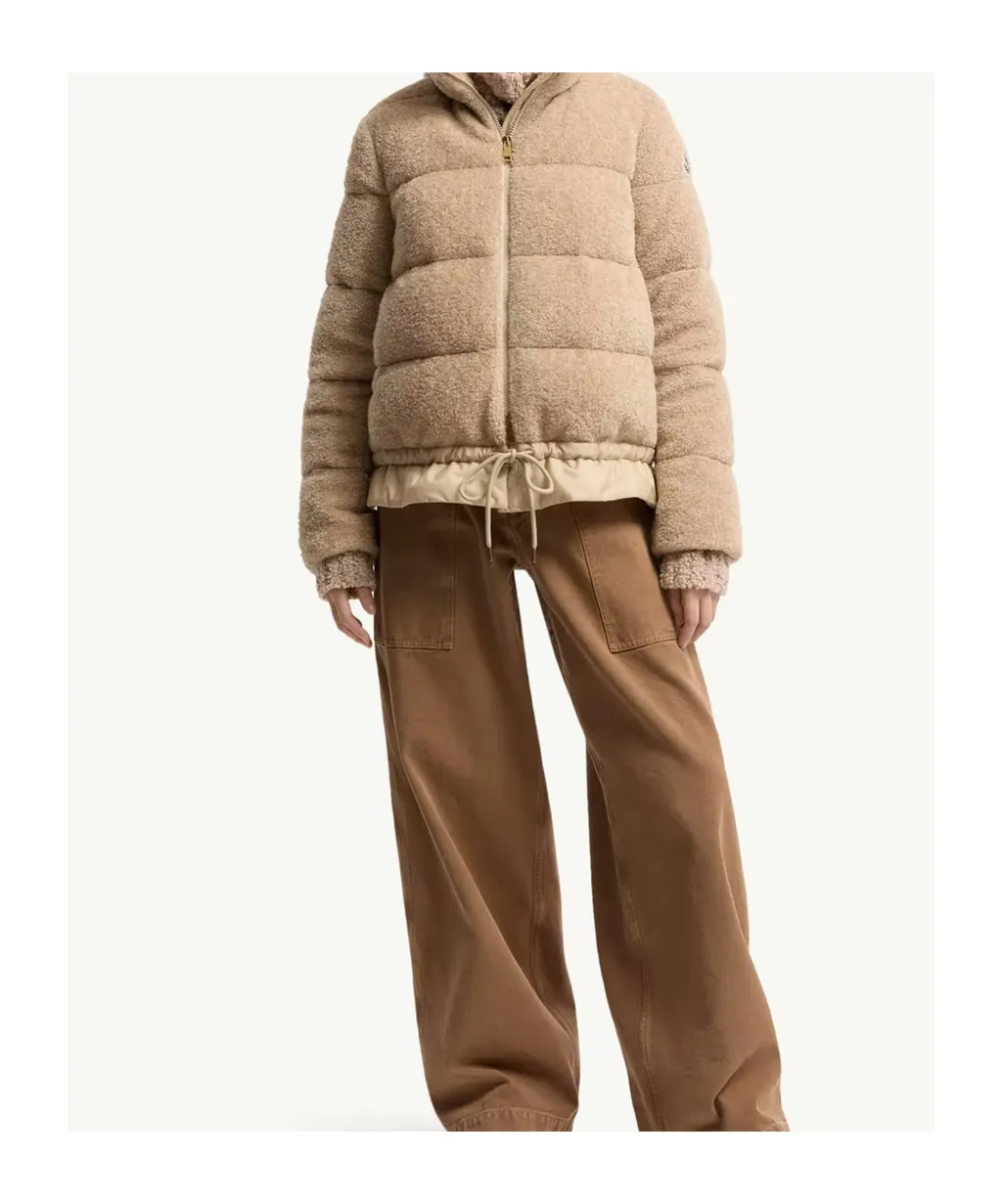 Moncler Cedre Teddy Short Down Jacket