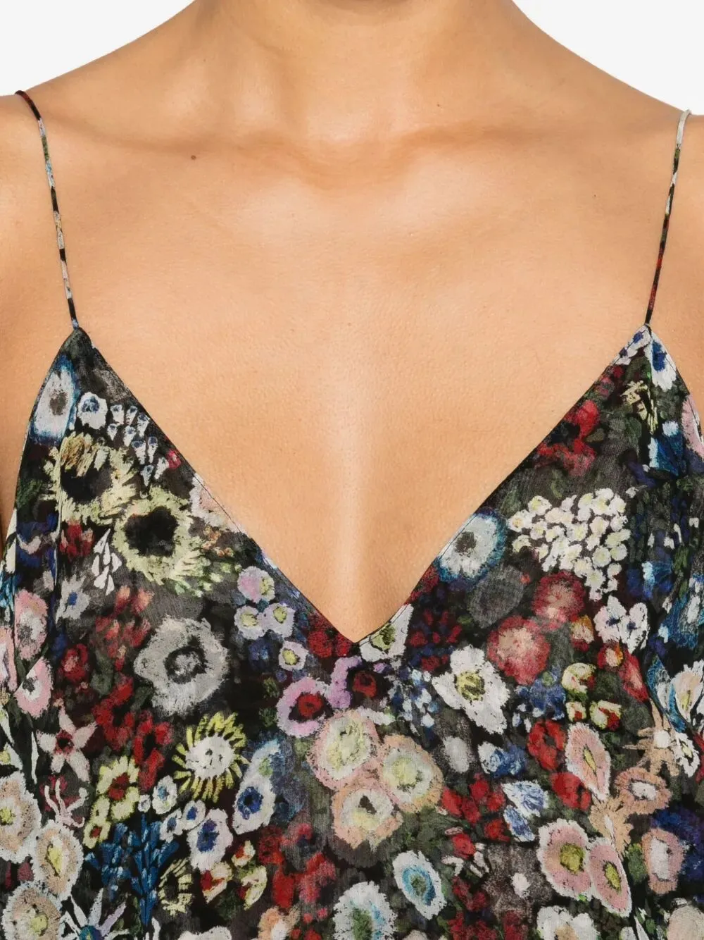 Khaite Taja Sleeveless Midi Dress