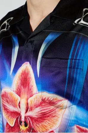 Casablanca Orchid Racer Long-Sleeved Shirt