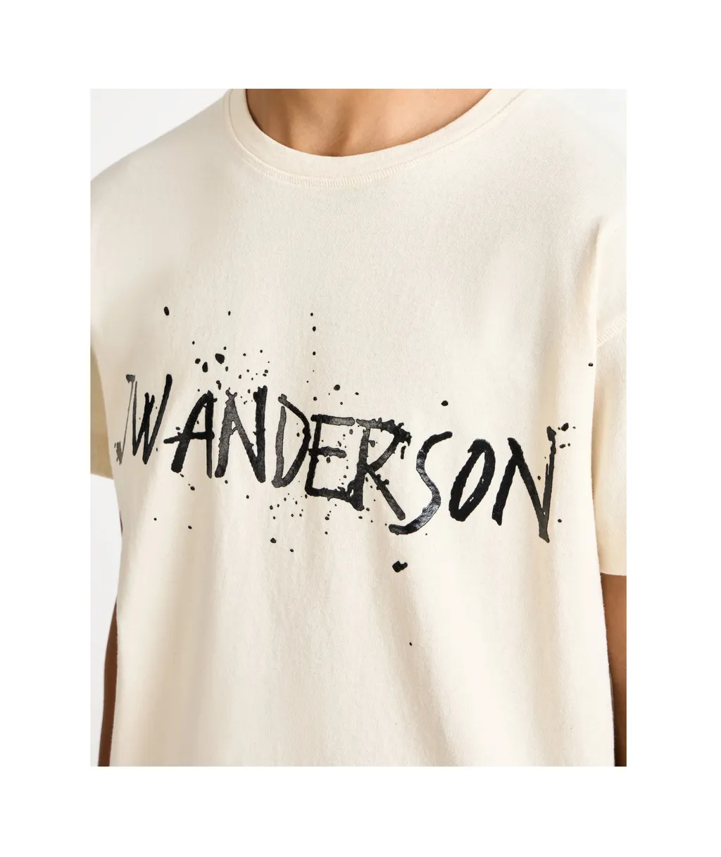 Jw Anderson Logo Printed Crewneck T-Shirt
