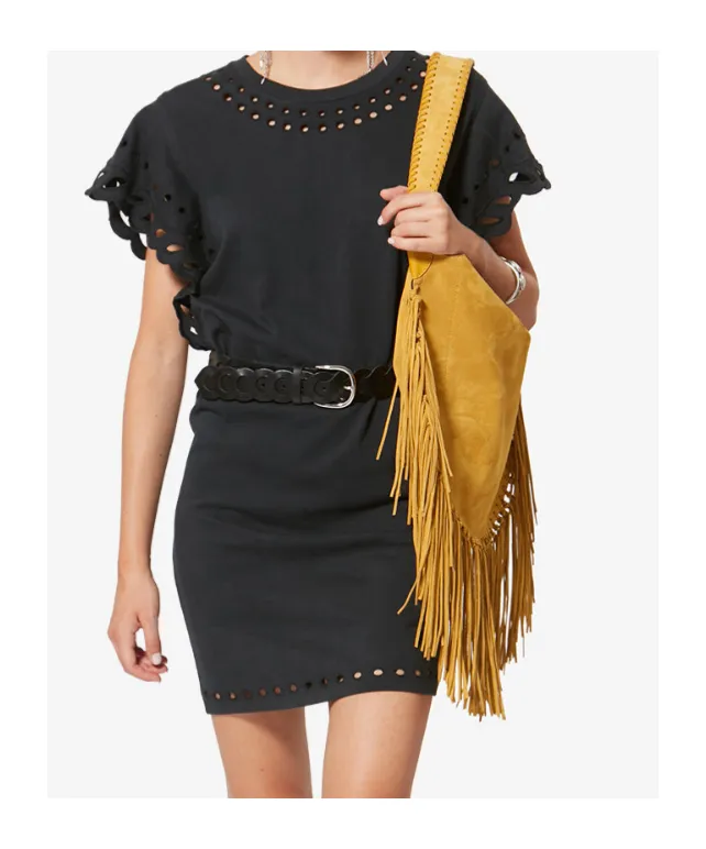 Oskan Hobo Soft Fringe Bag