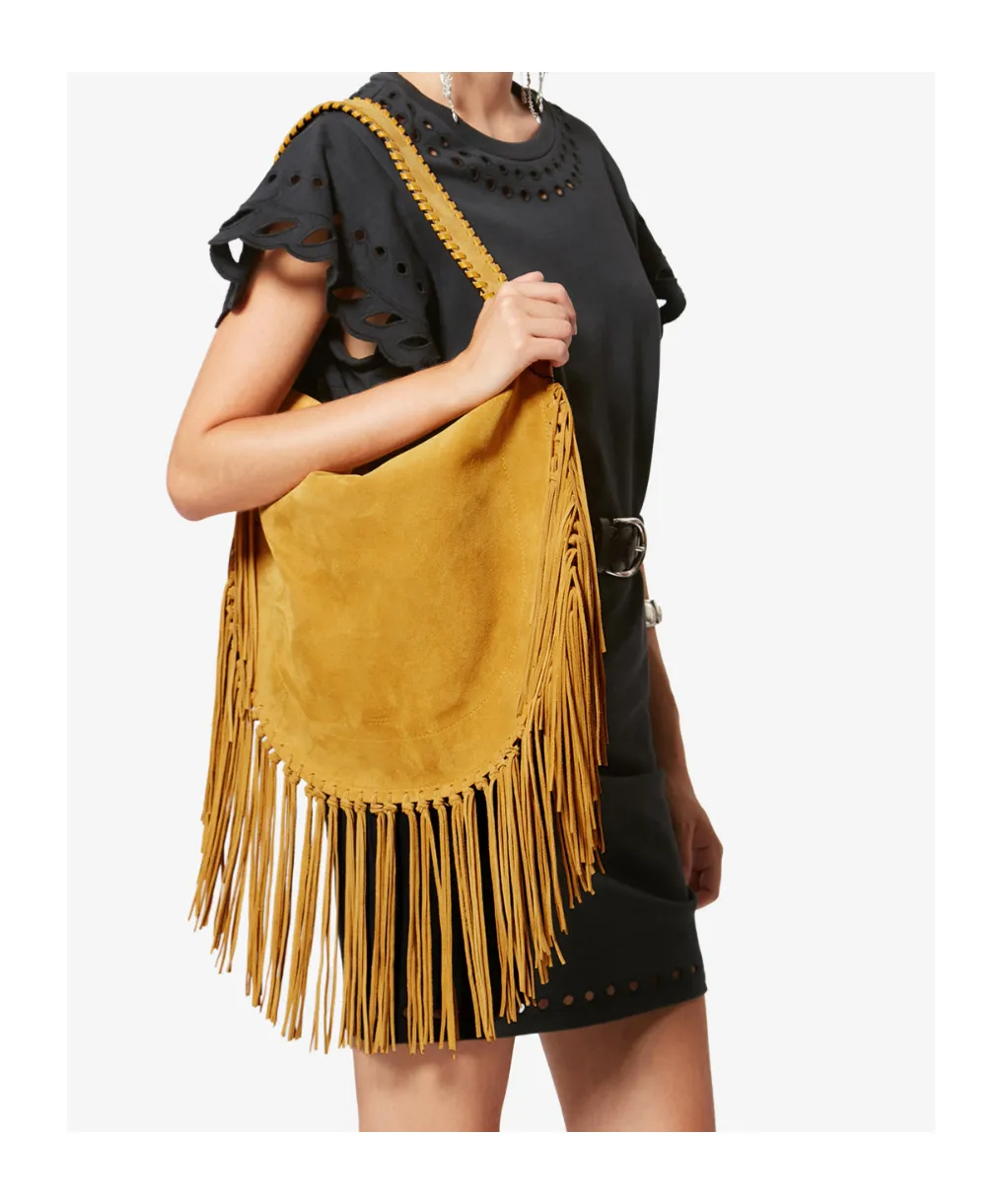 Oskan Hobo Soft Fringe Bag