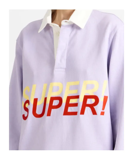 Jw Anderson Long Sleeve Polo Shirt