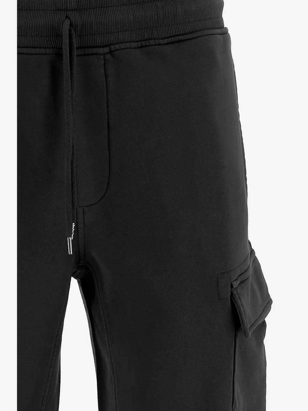 Drawstrings Cargo Track Shorts
