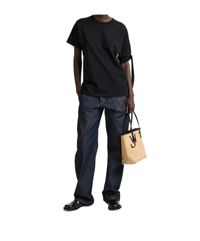 Jw Anderson Knotted Sleeve T-Shirt