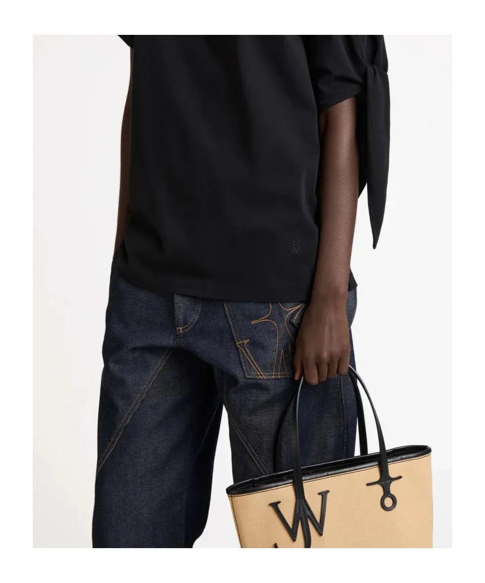Jw Anderson Knotted Sleeve T-Shirt