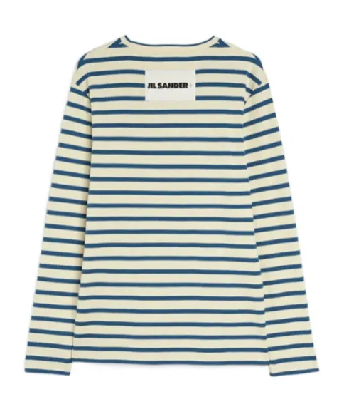 Jil Sander+ Striped Crew-Neck T-Shirt
