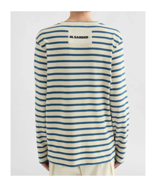 Jil Sander+ Striped Crew-Neck T-Shirt