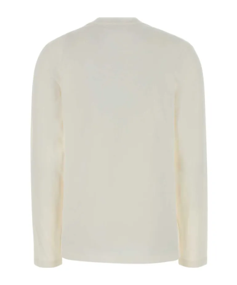 Jil Sander Logo Printed Long-Sleeved T-Shirt