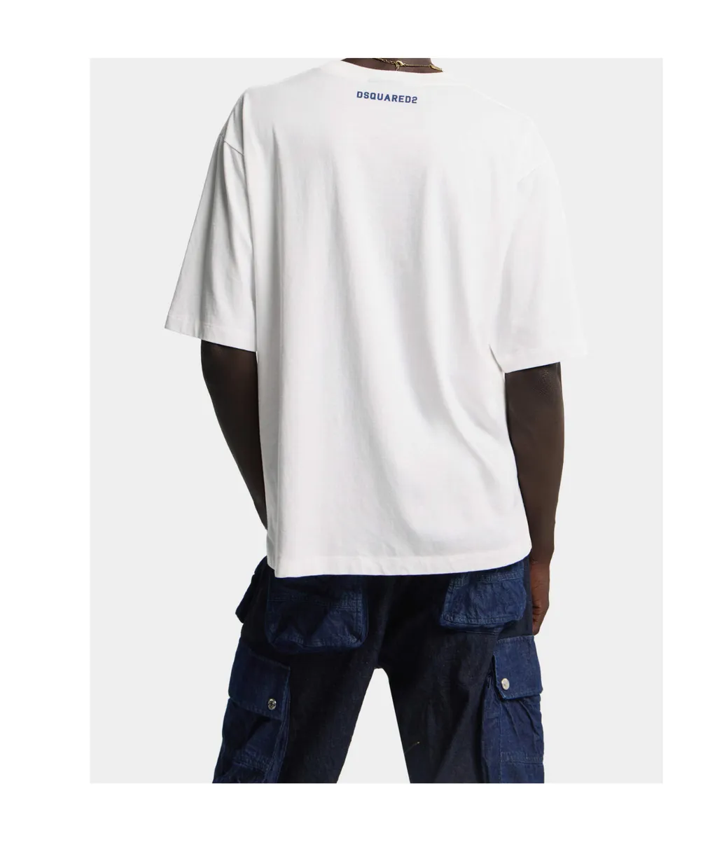 Dsquared2 Vintage Fade Loose Fit T-Shirt