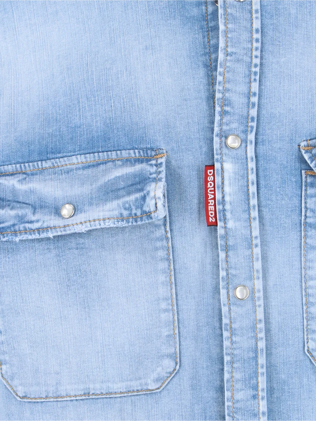 Dsquared2 Long Sleeved Denim Shirt