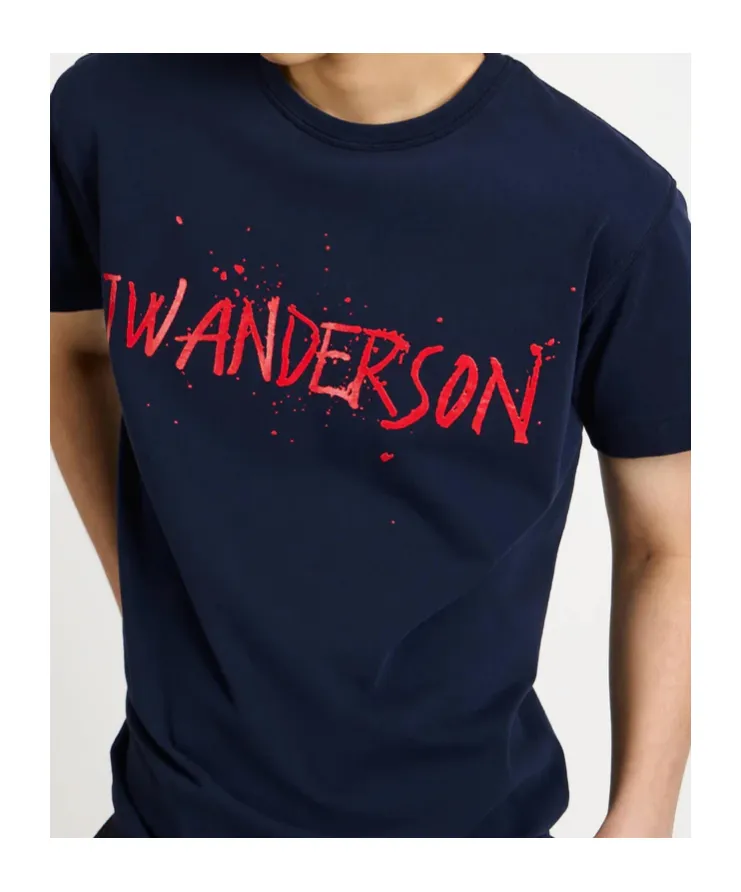 Jw Anderson Logo Printed Crewneck T-Shirt