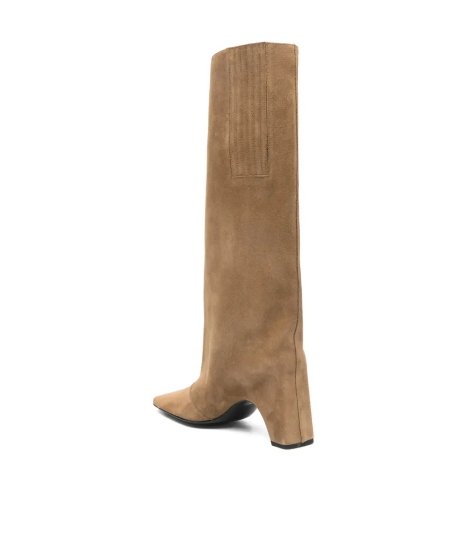 Coperni Square-Toe Pull-On Boots