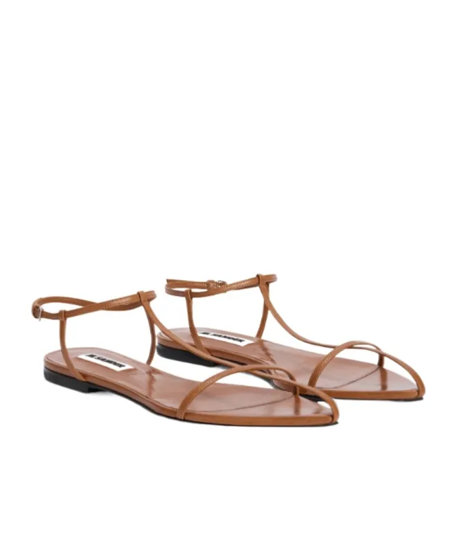 Jil Sander Cage Flat Sandals