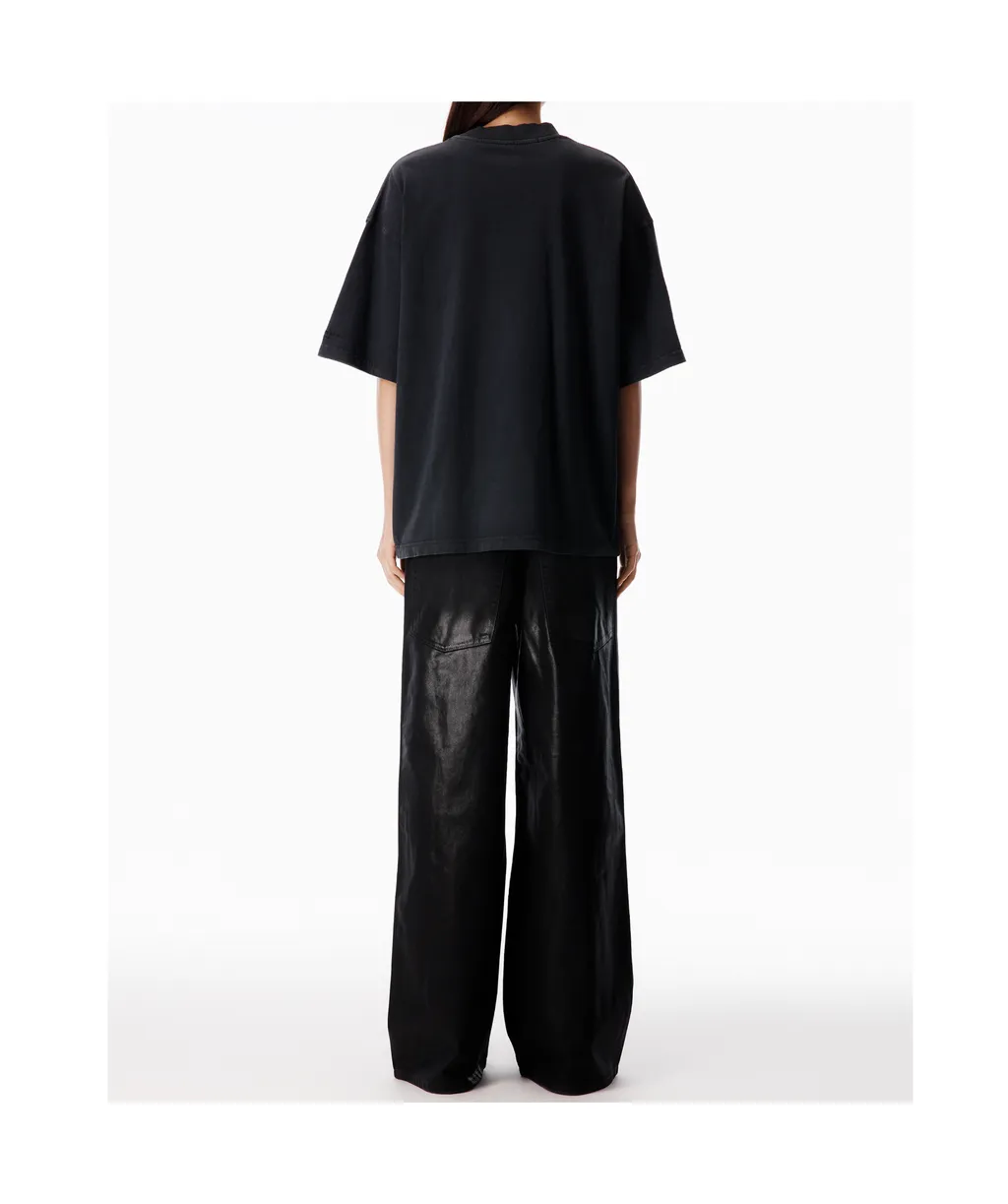Alexander Wang Lighter-Patterned Oversized T-Shirt