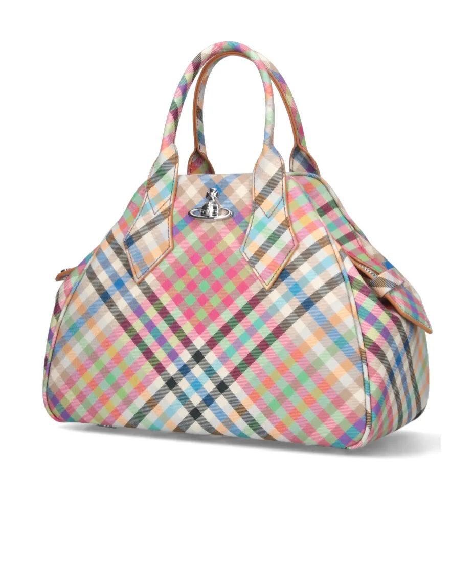 Vivienne Westwood Checked Tote Bag