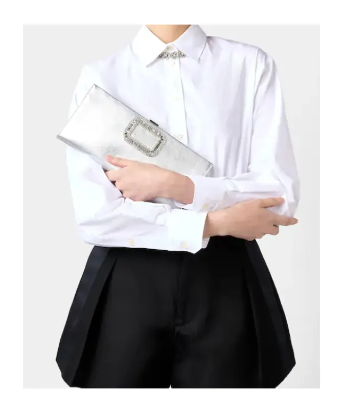 Roger Vivier Pilgrim Small Clutch Bag