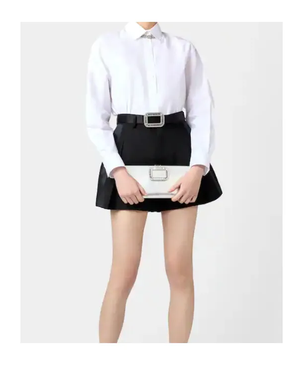 Roger Vivier Pilgrim Small Clutch Bag