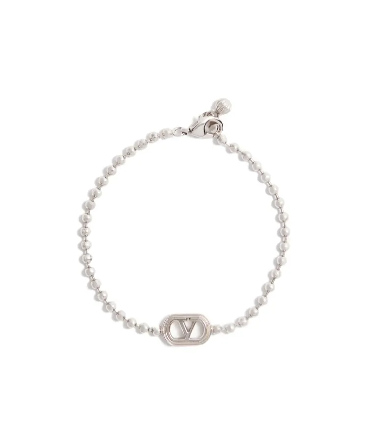 Valentino Ovalette Vlogo Signature Bracelet