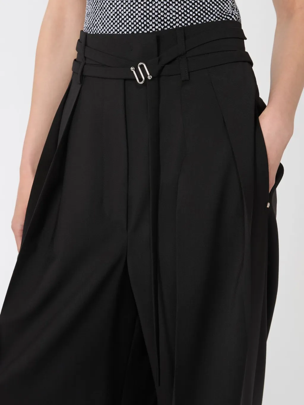 Pleated-Front Trousers