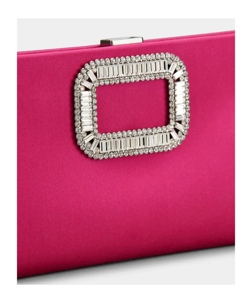 Roger Vivier Buckle Embellished Clutch Bag