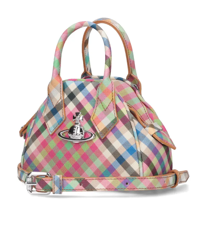 Vivienne Westwood Logo Plaque Top Handle Bag