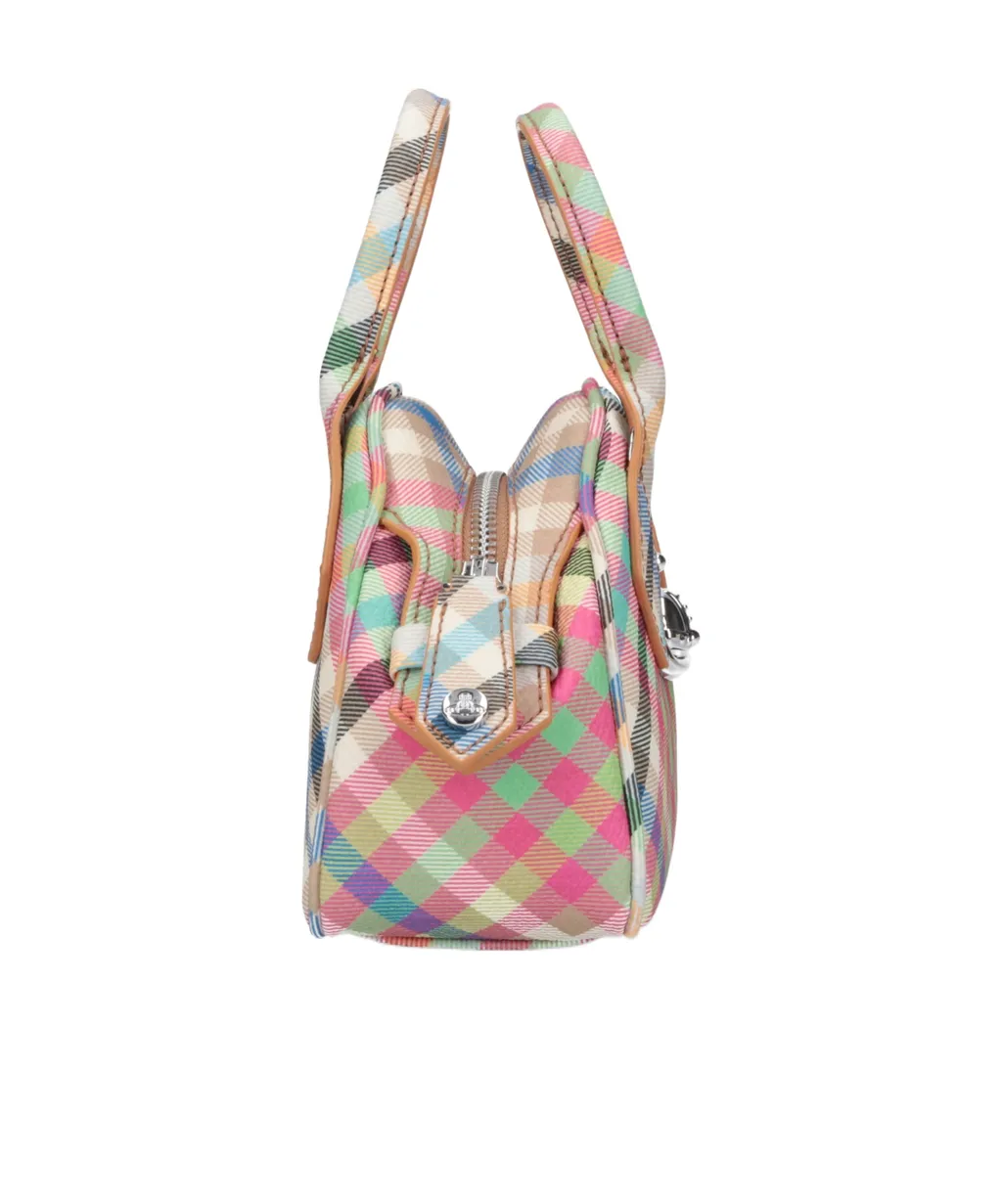Vivienne Westwood Logo Plaque Top Handle Bag