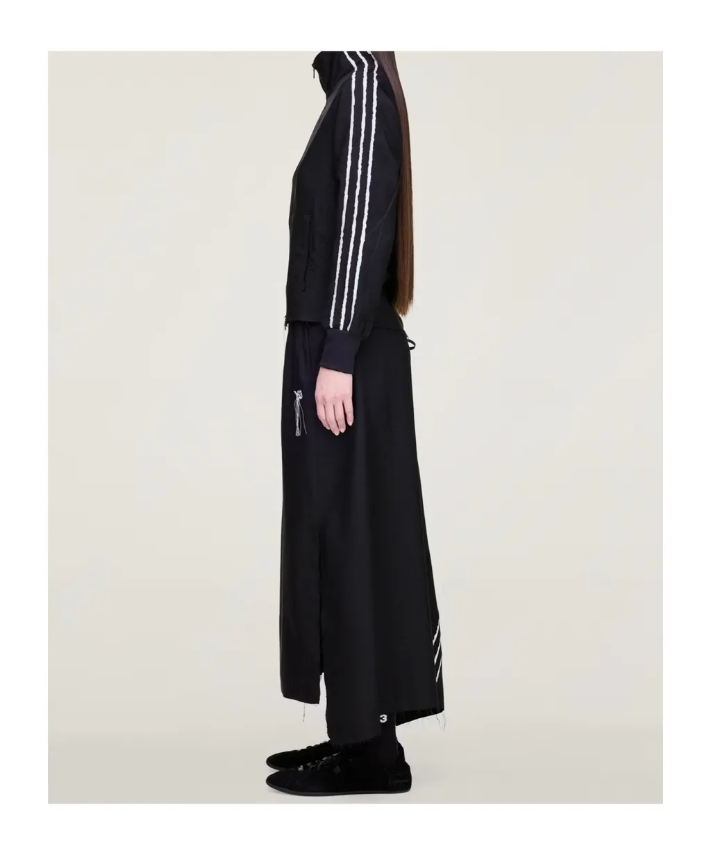 Y-3 Sport Uniform Raw Cut 3 Stripes Skirt