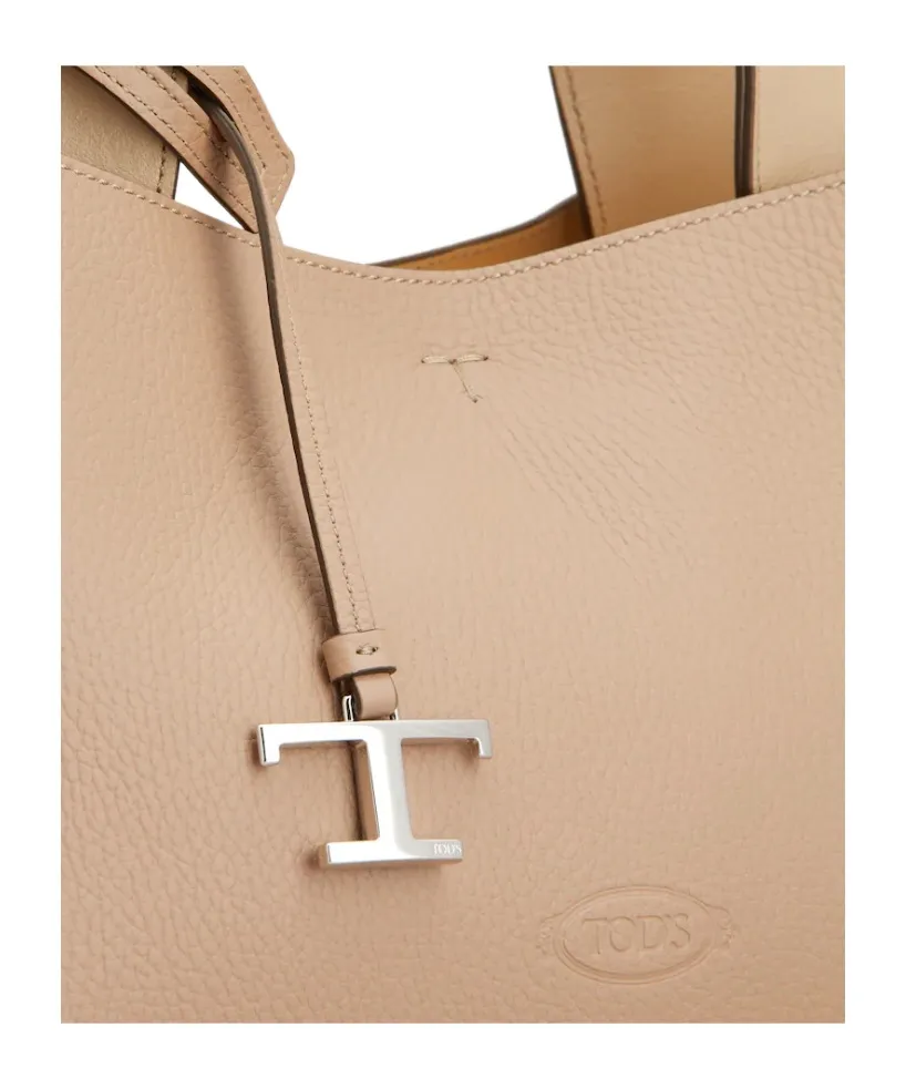 Tod's Logo Plaque Mini Top Handle Bag