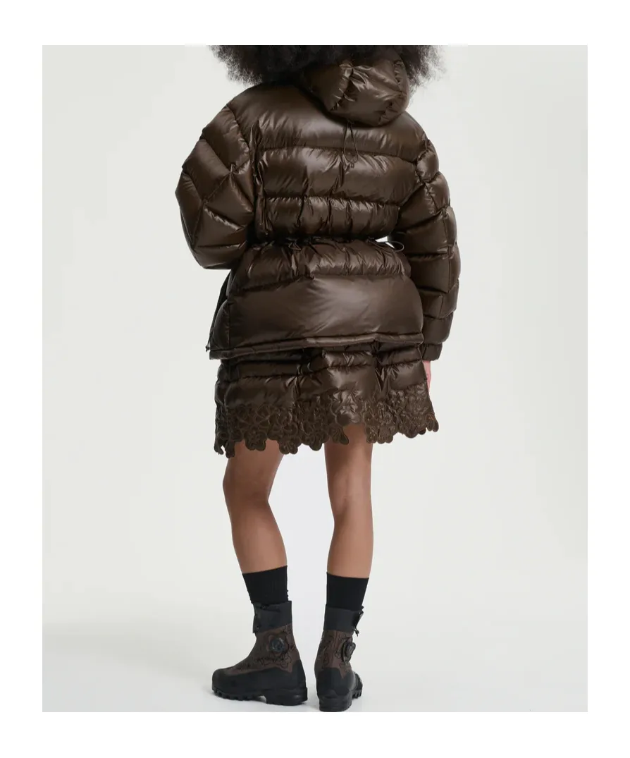 X The North Face Zip Padded Coat