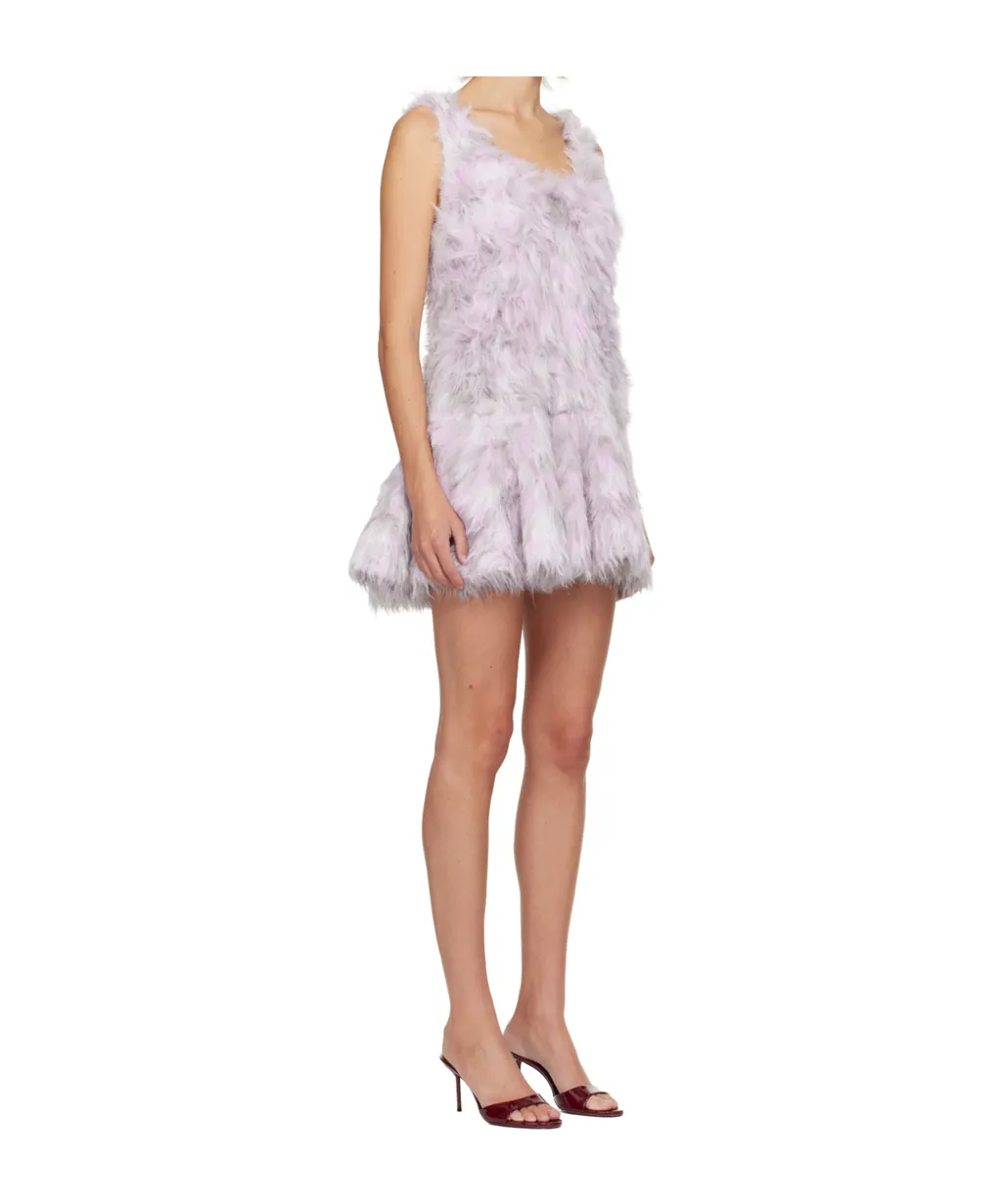 Jacquard-Knit Mini Dress