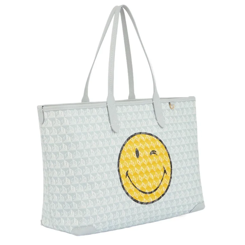 I Am A Plastic Bag Printed Canvas Tote Bag