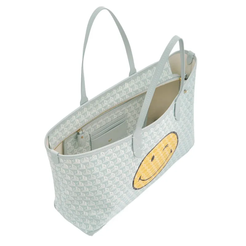 I Am A Plastic Bag Printed Canvas Tote Bag