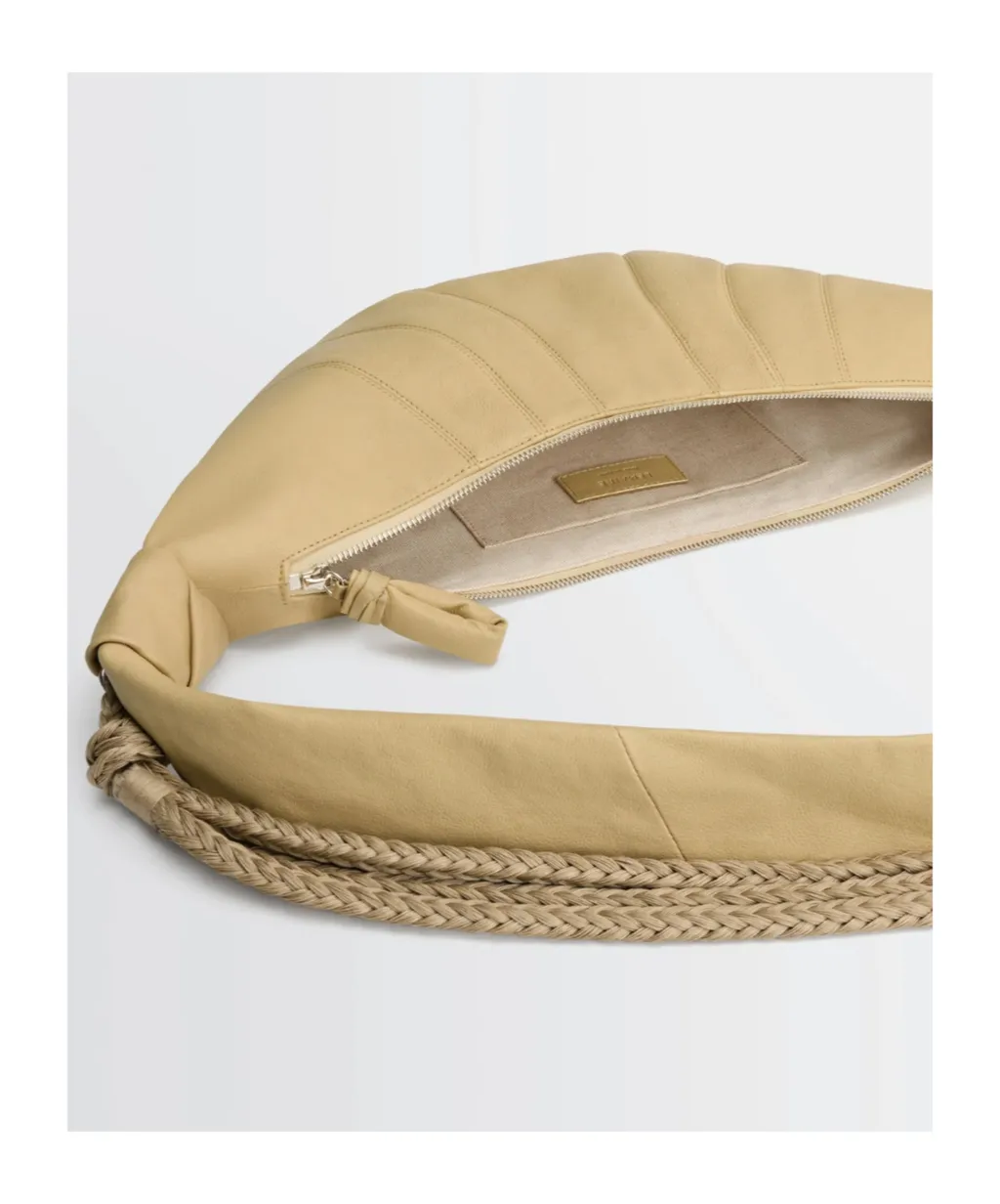 Braid Medium Croissant Bag