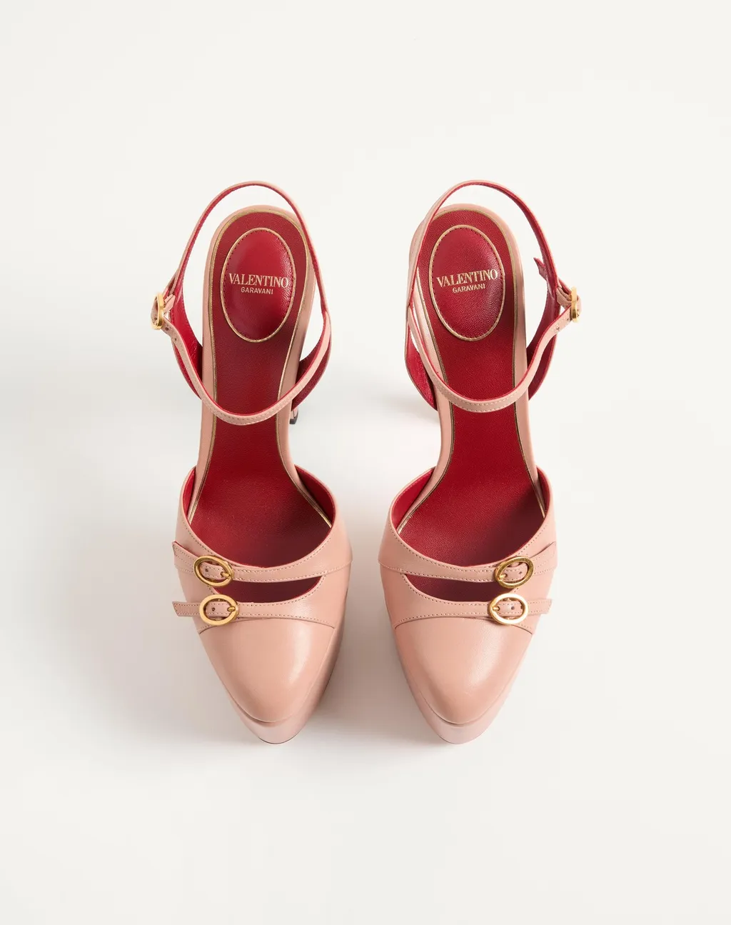 Crasher Platform Pumps In Kidskin 145Mm