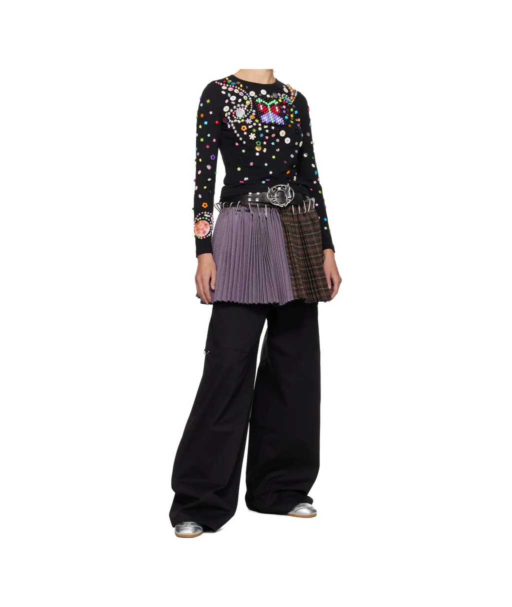 Night Defunct Beaded T-Shirt