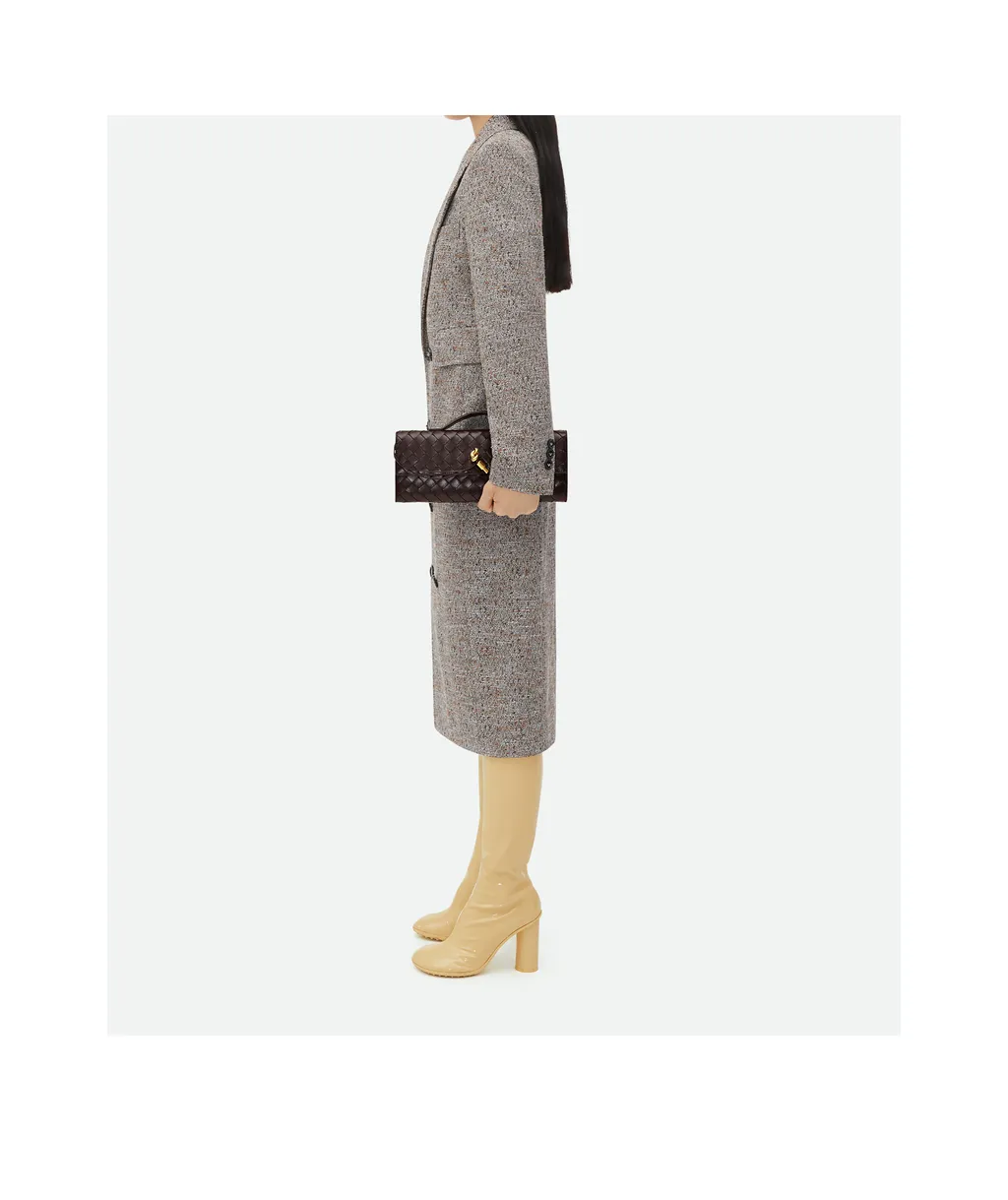 Bottega Veneta Andiamo Intrecciato Clutch Bag